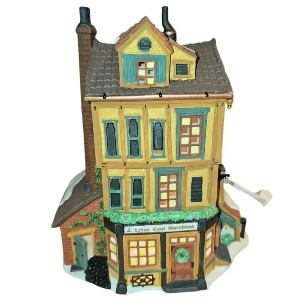 Department 56 J. LYTES‎ COAL MERCHANT Heritage Dickens' Village Series Retired!